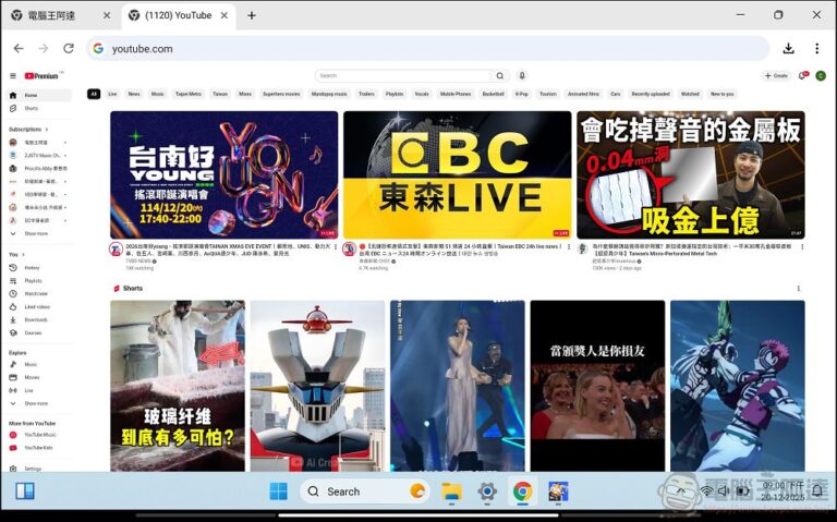 多标签浏览器